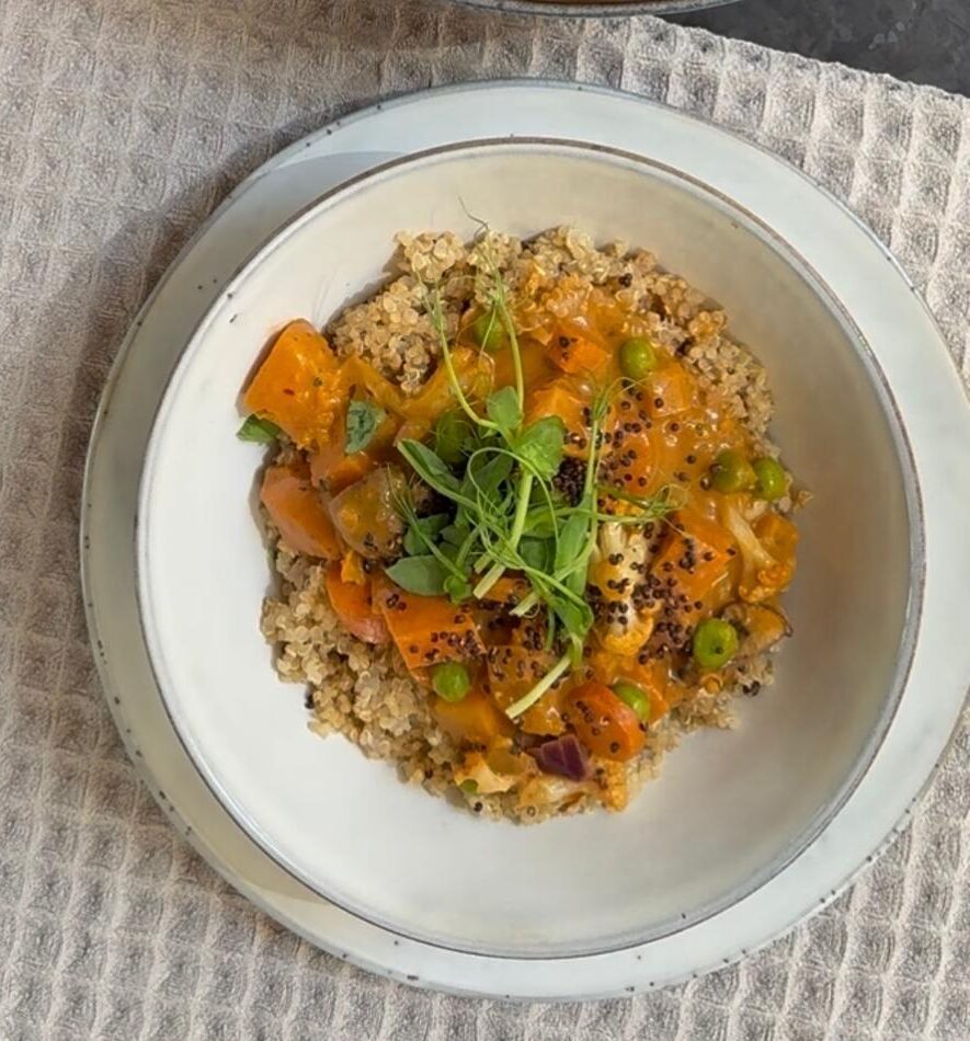 Kürbis-Pilz Curry