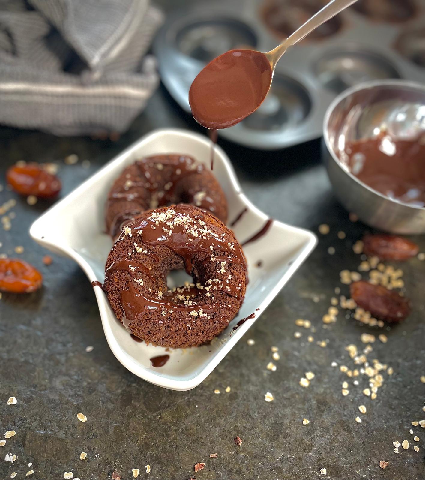 Double Chocolate Donuts