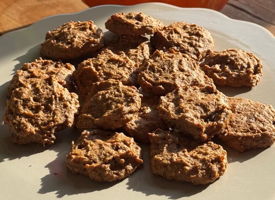 Kürbis-Schoko Cookies