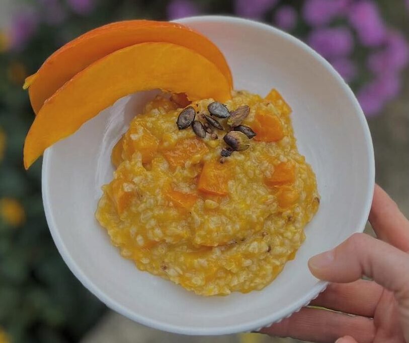 Kürbisrisotto